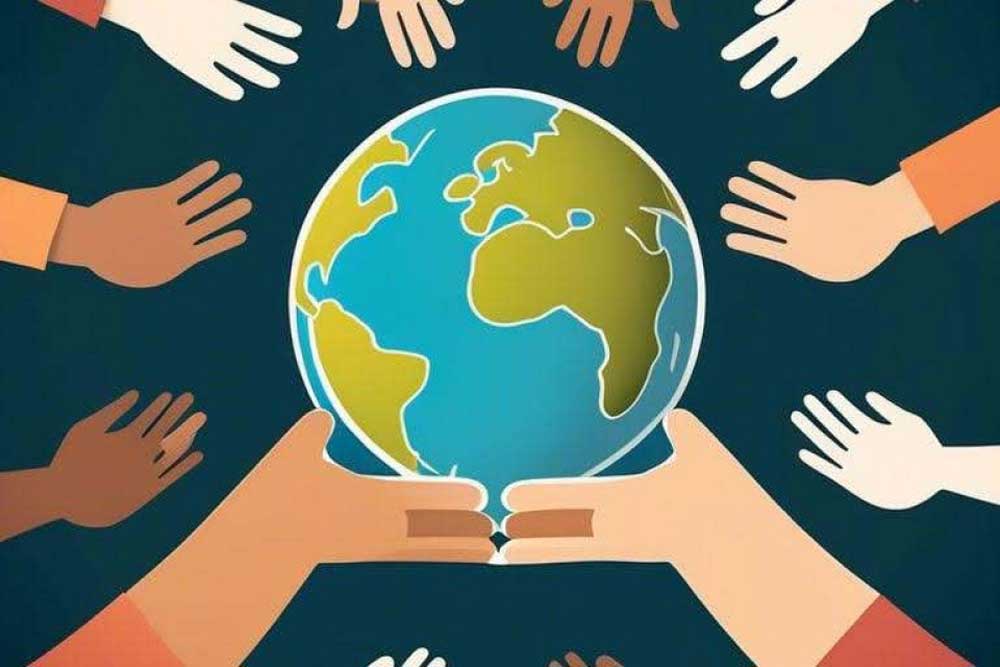 همکاری های بین المللی در موسسات خیریه