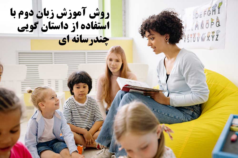 روش آموزش زبان دوم با استفاده از داستان گویی چندرسانه ای
